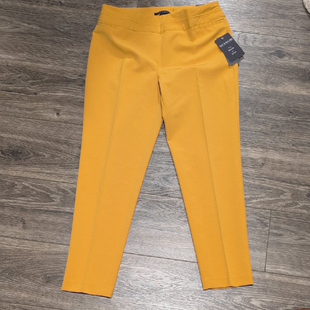 Zac & Rachel Mustard Yellow Pants